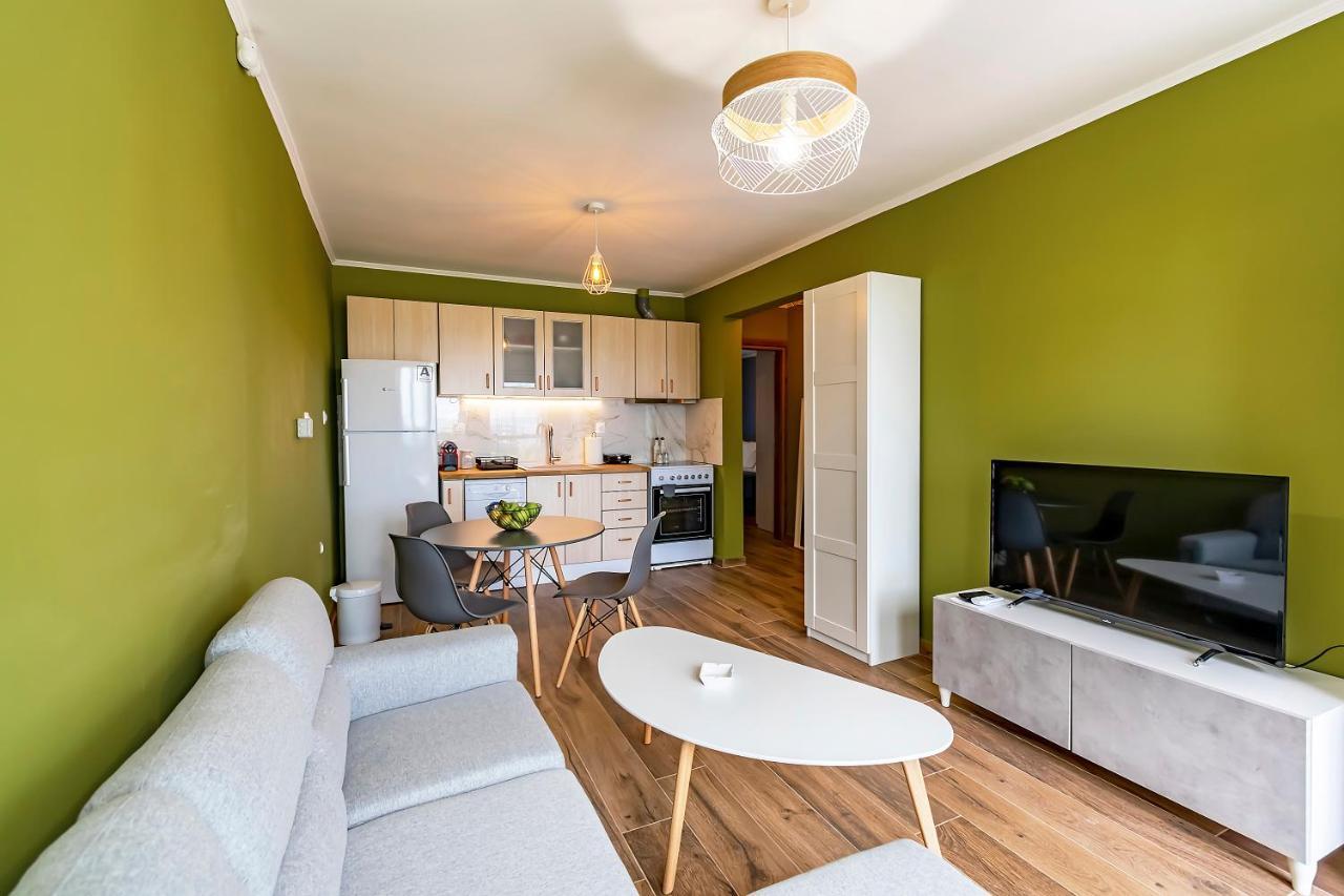 Azzurro Seafront Houses Nea Kallikrateia Eksteriør bilde