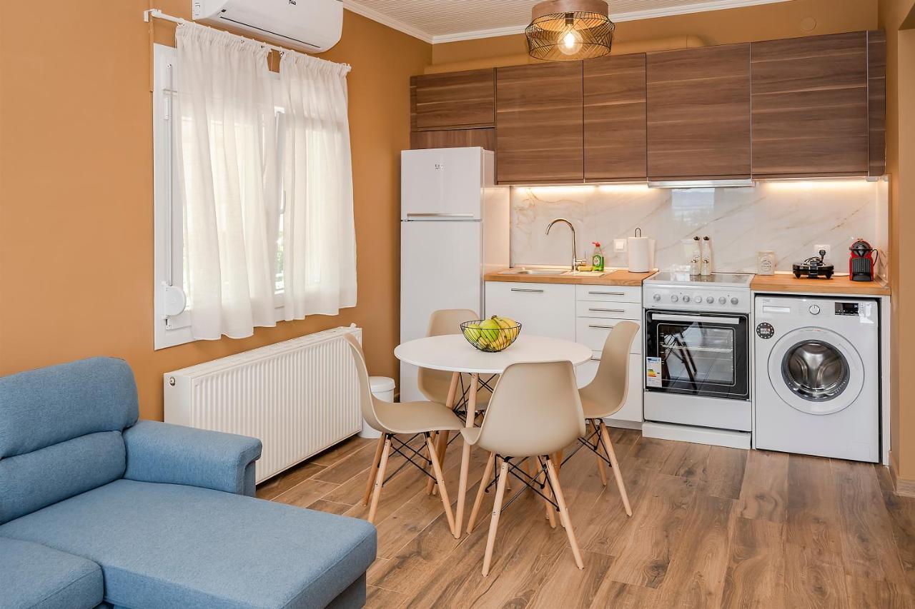 Azzurro Seafront Houses Nea Kallikrateia Eksteriør bilde