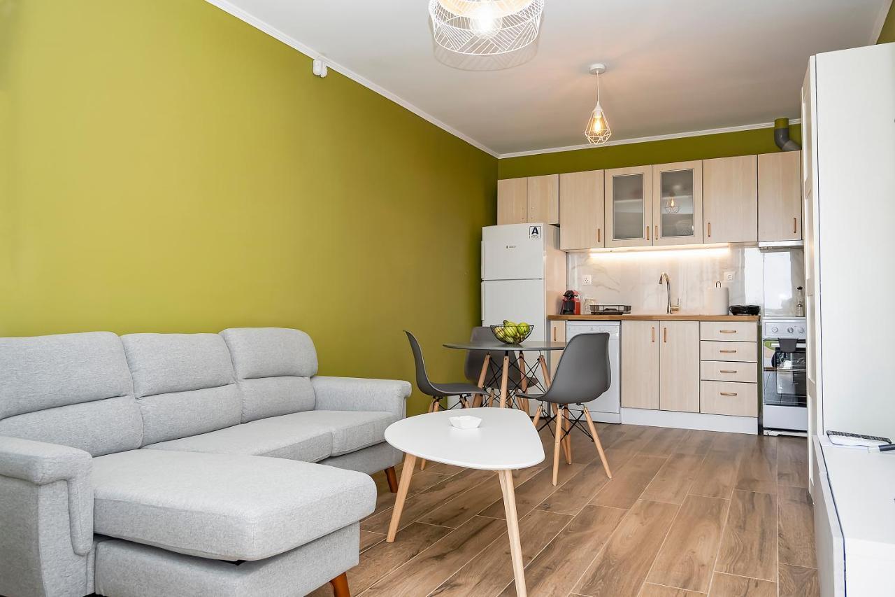 Azzurro Seafront Houses Nea Kallikrateia Eksteriør bilde