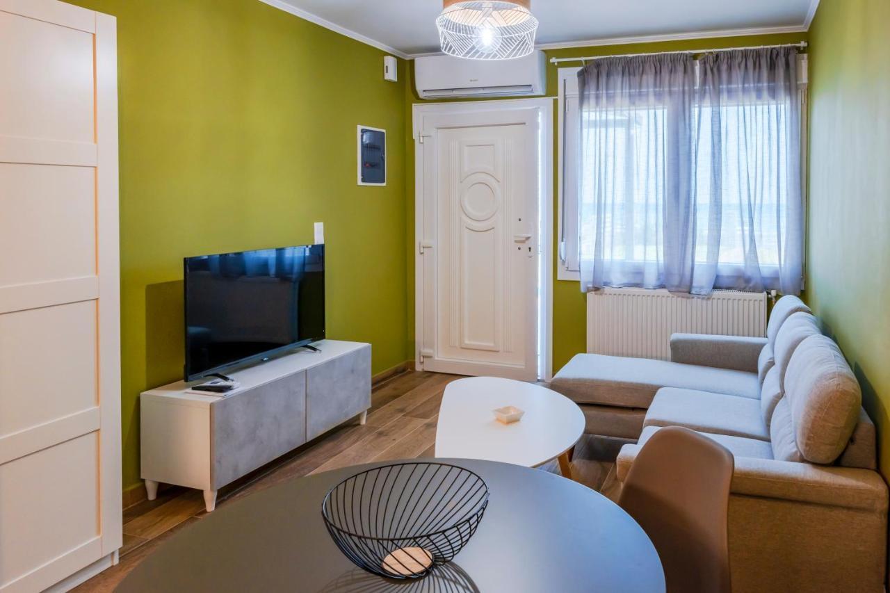 Azzurro Seafront Houses Nea Kallikrateia Eksteriør bilde