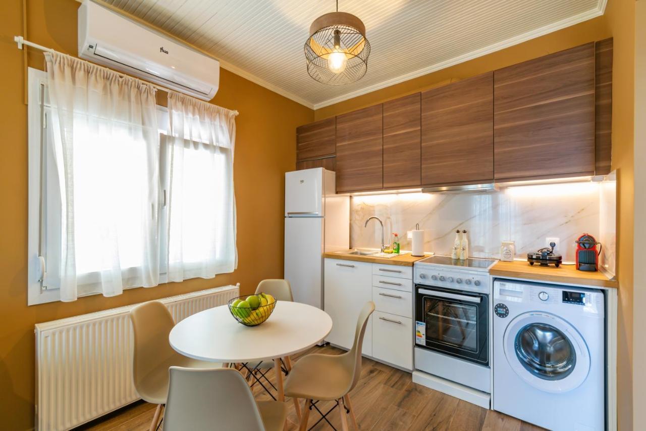 Azzurro Seafront Houses Nea Kallikrateia Eksteriør bilde