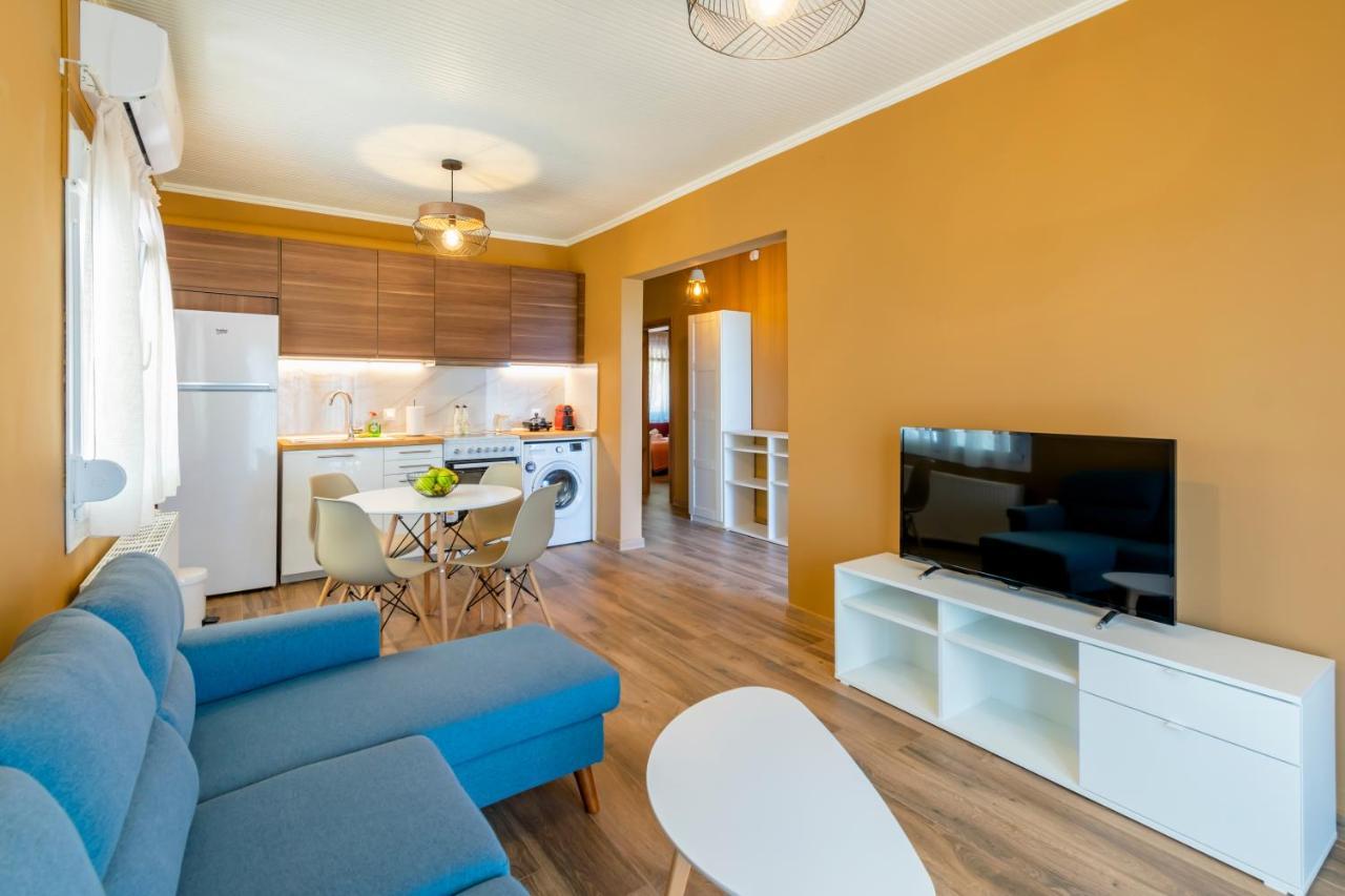 Azzurro Seafront Houses Nea Kallikrateia Eksteriør bilde